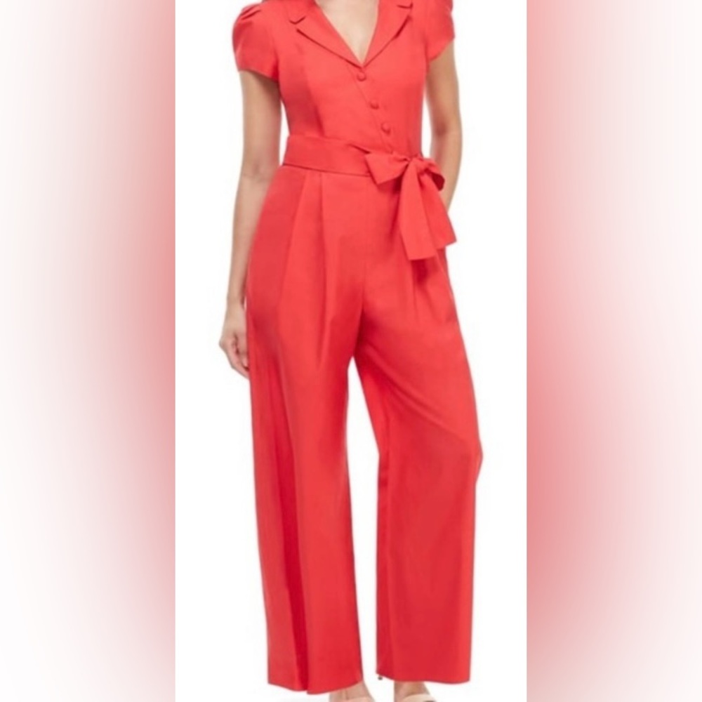 Gal Meets Glam red jumpsuit size 4